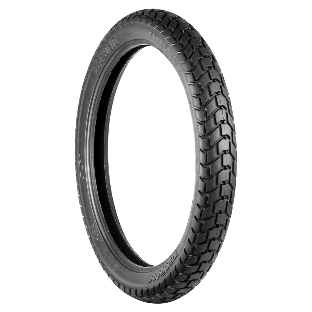 Pneu p/ moto aro 19 * 90/90-19 - diant. nx-bros 125/150 e xtz 150 crosser (t&c) c/câm.